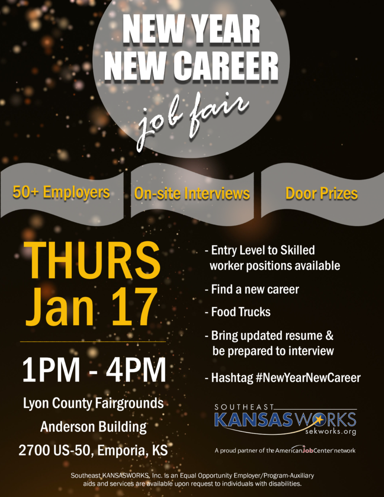 Job Fair Thursday January 17th Southeast Kansasworks Inc 